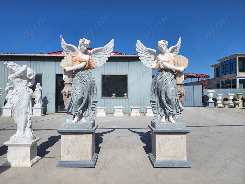 marble large angel statues (2)