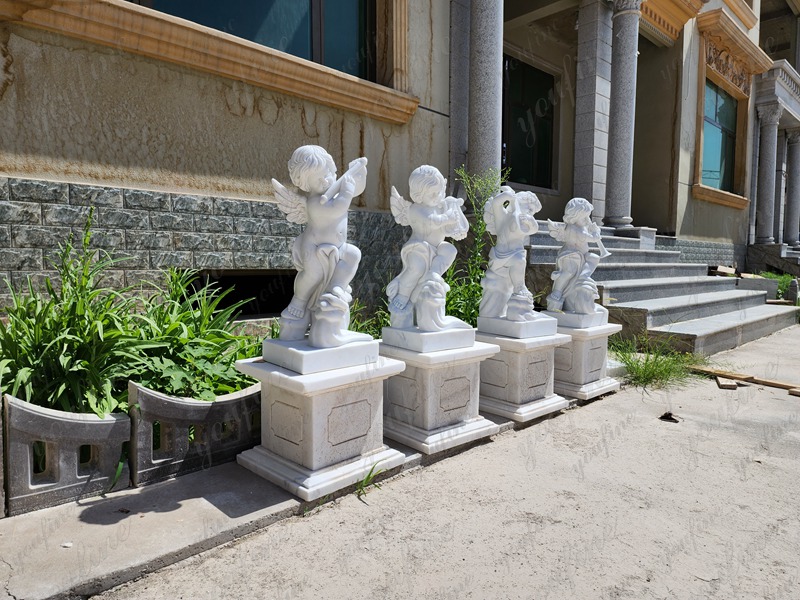 outdoor cherub statues (3)