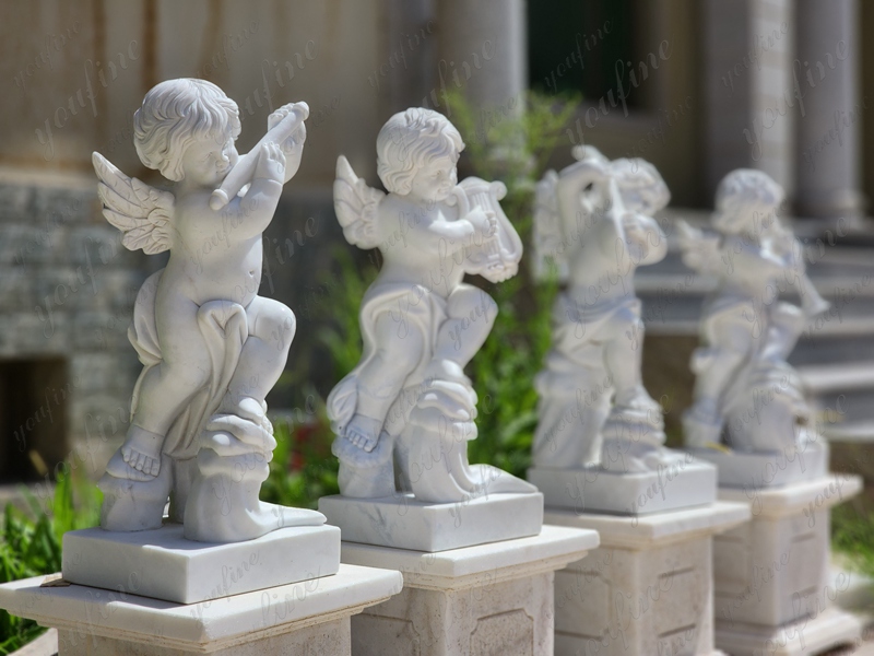 outdoor cherub statues (4)